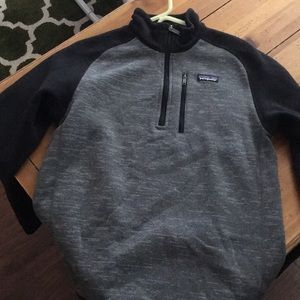 Men’s Patagonia better sweater 3/4 zip pullover